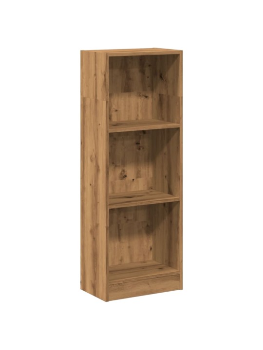 Grāmatu plaukts, koka krāsa, 40x24x109 cm, inženierijas koks