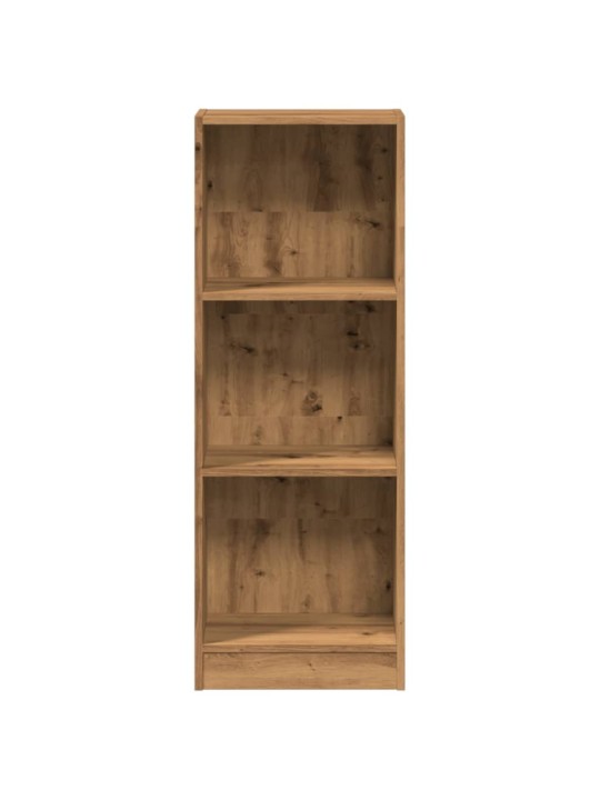 Grāmatu plaukts, koka krāsa, 40x24x109 cm, inženierijas koks