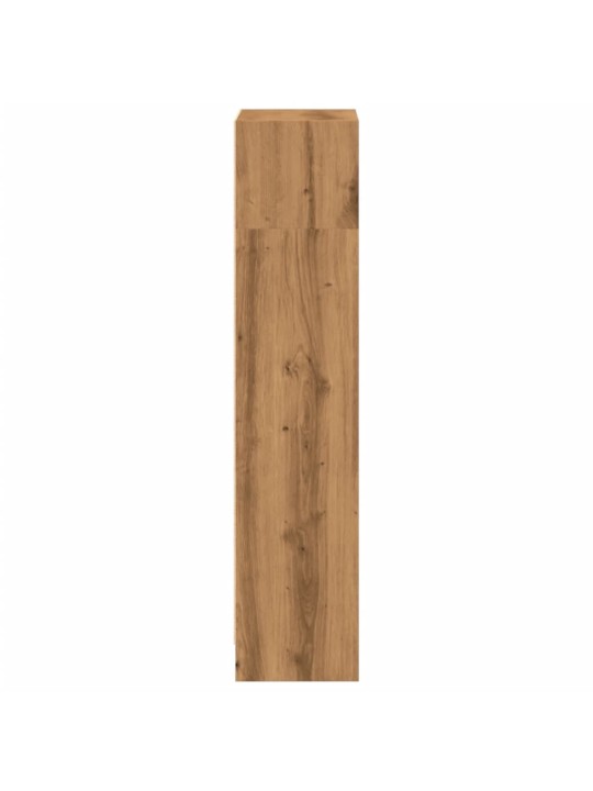 Grāmatu plaukts, koka krāsa, 40x24x109 cm, inženierijas koks