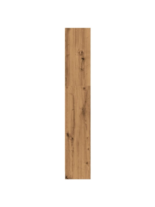 Grāmatu plaukts, koka krāsa, 40x24x143 cm, inženierijas koks