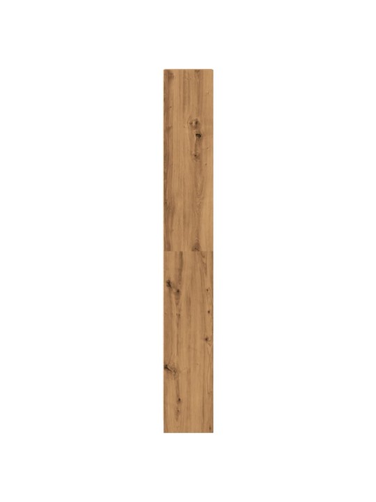 Grāmatu plaukts, koka krāsa, 40x24x176 cm, inženierijas koks