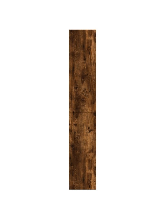 Grāmatu plaukts, ozola krāsa, 60x24x143 cm, inženierijas koks