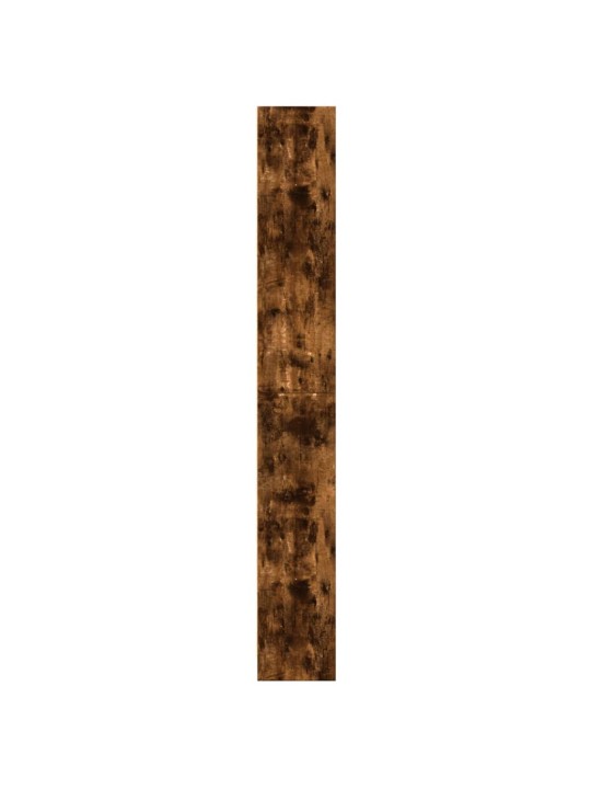 Grāmatu plaukts, ozola krāsa, 60x24x176 cm, inženierijas koks
