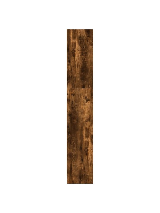 Grāmatu plaukts, ozola krāsa, 80x24x143 cm, inženierijas koks