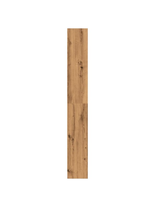 Grāmatu plaukts, koka krāsa, 80x24x176 cm, inženierijas koks