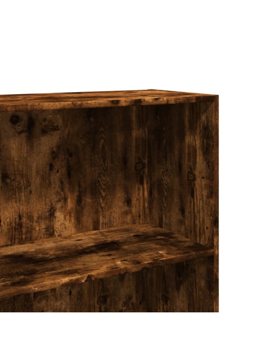 Grāmatu plaukts, ozola krāsa, 60x30x189 cm, inženierijas koks