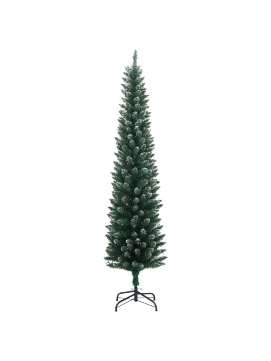 Mākslīgā ziemassvētku egle, šaura, 120 cm, 150 led