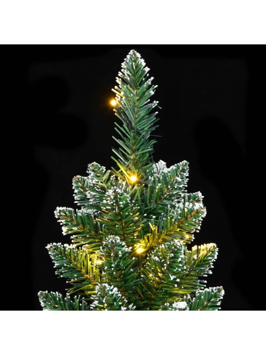 Mākslīgā ziemassvētku egle, šaura, 120 cm, 150 led