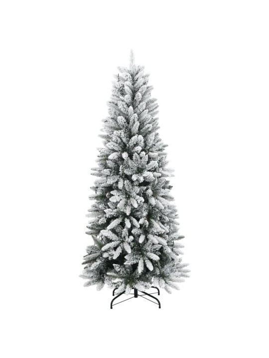 Mākslīgā Ziemassvētku egle ar sniegu, 150 cm, 150 LED