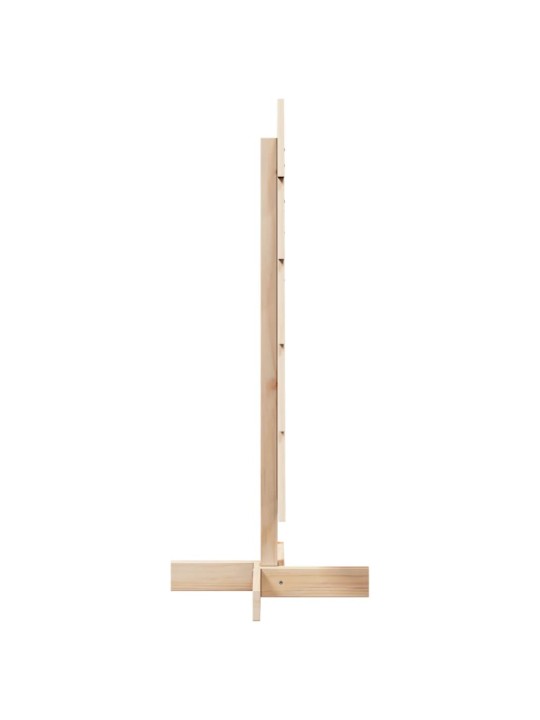 Koka ziemassvētku eglīte dekorēšanai, 100 cm, priedes masīvkoks