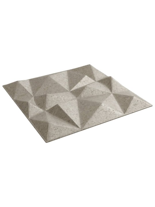 Sienas paneļi 12 gab. betona apdruka 50x50 cm xps 3 m² dimants