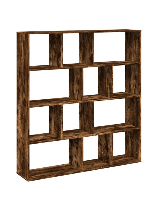 Grāmatu plaukts, ozola krāsa, 132x29x141,5cm, inženierijas koks