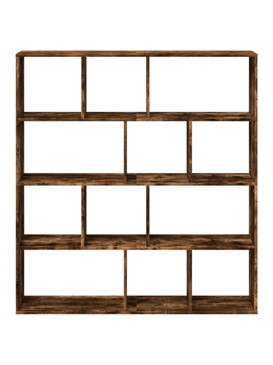 Grāmatu plaukts, ozola krāsa, 132x29x141,5cm, inženierijas koks