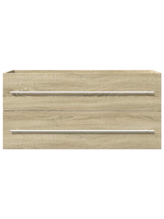 Izlietnes skapītis, ozolkoka, 100x38,5x48 cm, skaidu plāksne