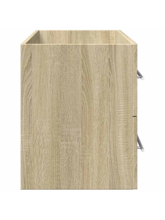 Izlietnes skapītis, ozolkoka, 100x38,5x48 cm, skaidu plāksne