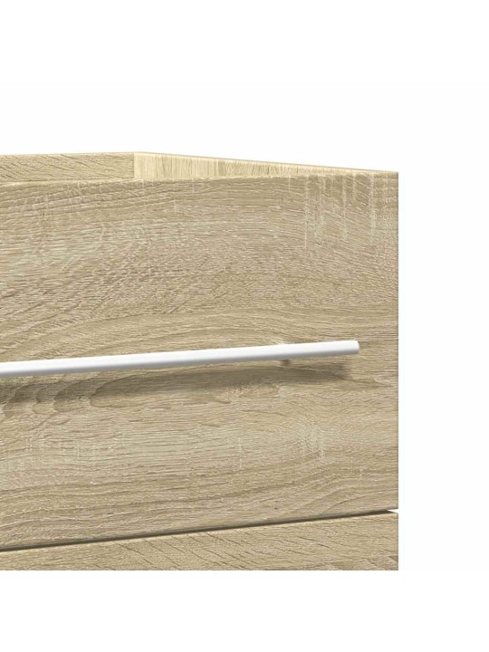 Izlietnes skapītis, ozolkoka, 100x38,5x48 cm, skaidu plāksne