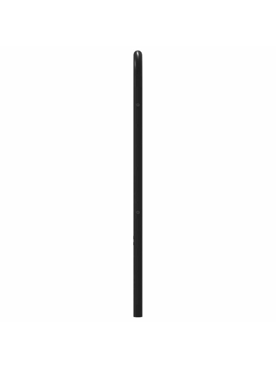 Galvgalis, ozolkoka krāsa, 90 cm, tērauds un inženierijas koks
