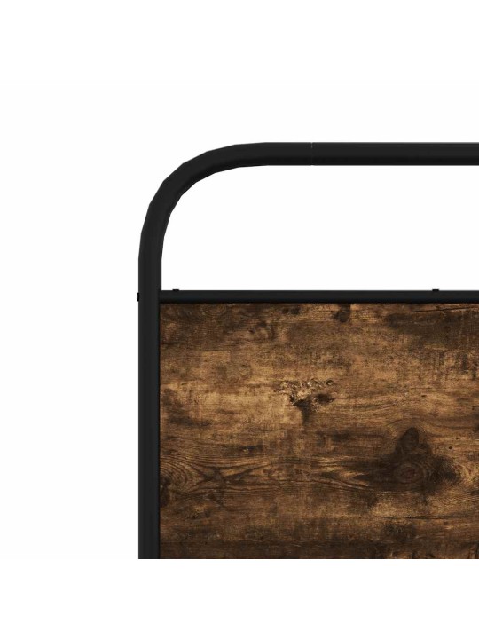Galvgalis, ozolkoka krāsa, 90 cm, tērauds un inženierijas koks