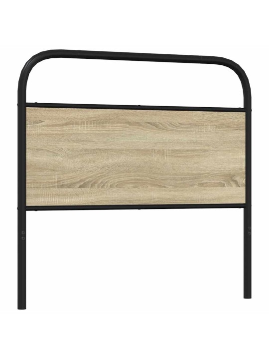Galvgalis, ozolkoka krāsa, 90 cm, tērauds un inženierijas koks