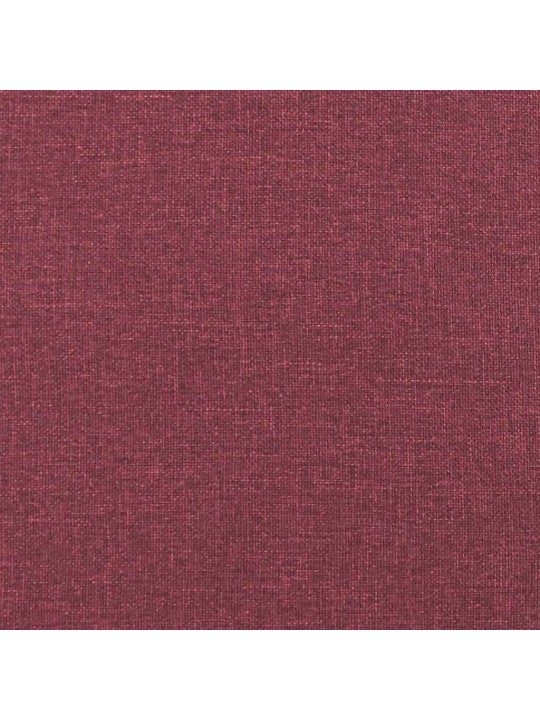 Virtuves krēsli, 4 gab., vīnsarkans audums