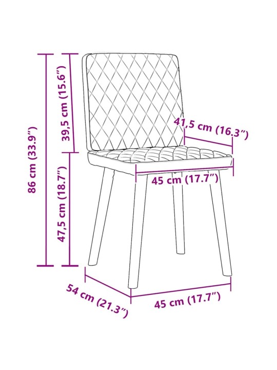 Virtuves krēsli, 4 gab., mākonis pelēks audums