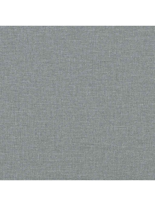 Virtuves krēsli, 4 gab., gaiši pelēks audums