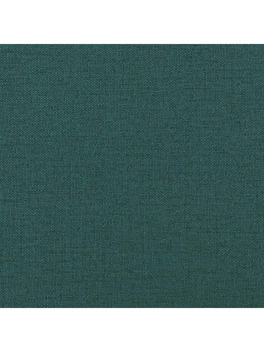 Virtuves krēsli, 6 gab., tumši zaļš audums