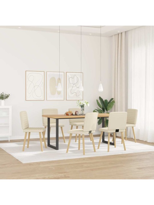 Virtuves krēsli, 6 gab., lins