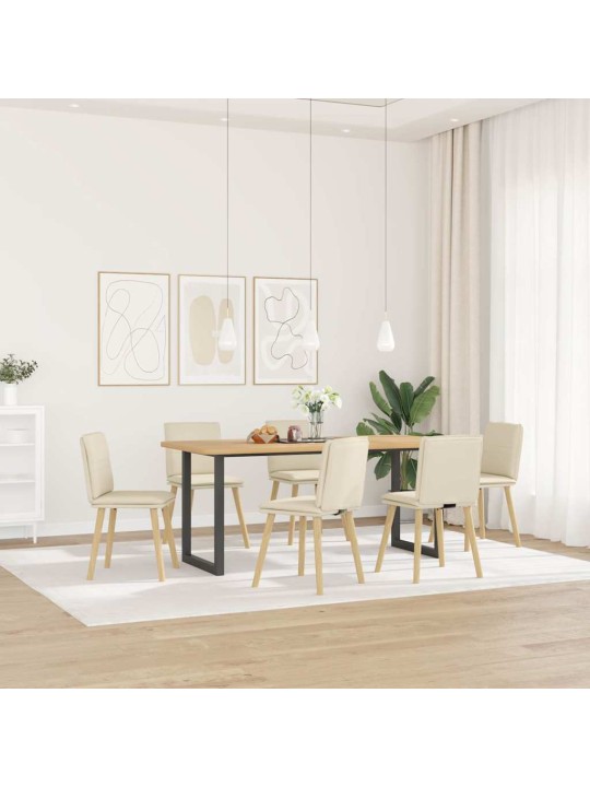 Virtuves krēsli, 6 gab., lins