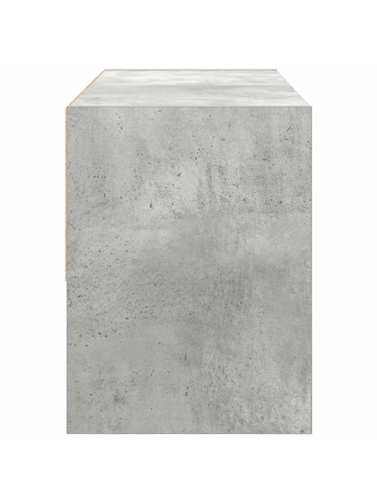 Apavu skapis saliekamas betona pelēks 89,5x30x40 cm