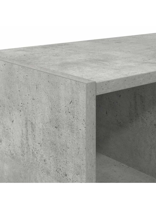 Apavu skapis saliekamas betona pelēks 89,5x30x40 cm