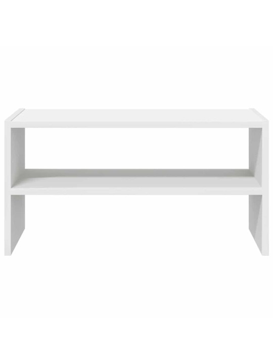 Apavu skapis, saliekamas, balts, 60x30x30,5 cm