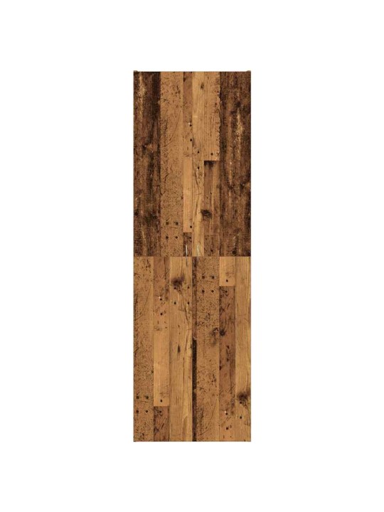 Augstais skapītis, veca koka, 60x32x190 cm, inženierijas koks