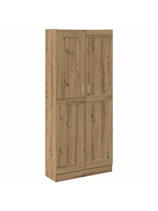 Augstais skapītis koka krāsa 82,5x30,5x185 cm inženierijas koks