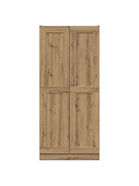 Augstais skapītis koka krāsa 82,5x30,5x185 cm inženierijas koks