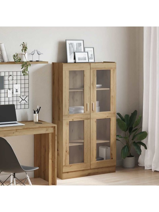Augstais skapītis koka krāsa 82,5x30,5x150 cm inženierijas koks