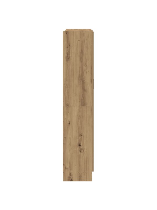 Augstais skapītis koka krāsa 82,5x30,5x150 cm inženierijas koks