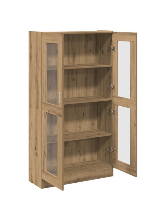 Augstais skapītis koka krāsa 82,5x30,5x150 cm inženierijas koks