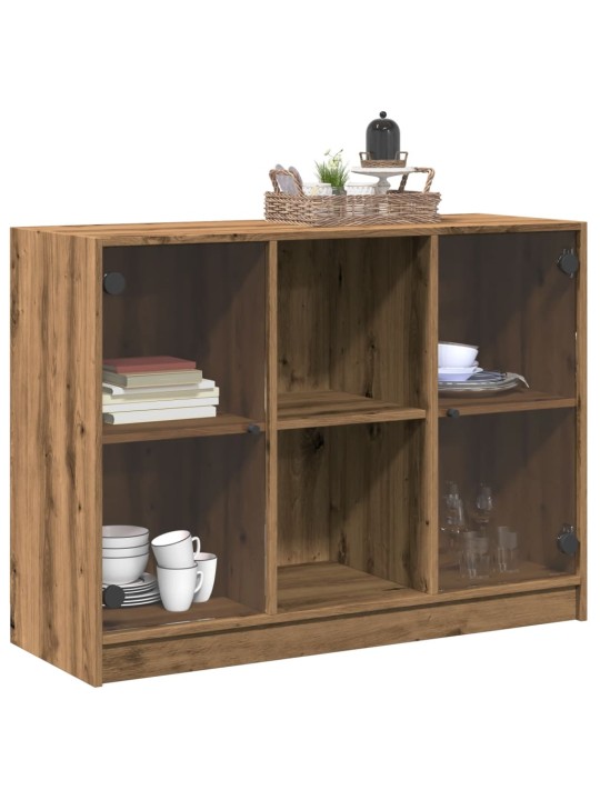 Kumode, koka krāsa, 102x37x75,5 cm, konstruēts koks