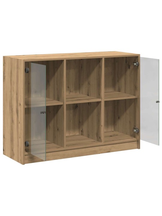 Kumode, koka krāsa, 102x37x75,5 cm, konstruēts koks