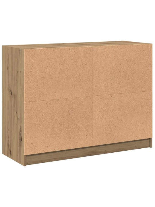 Kumode, koka krāsa, 102x37x75,5 cm, konstruēts koks