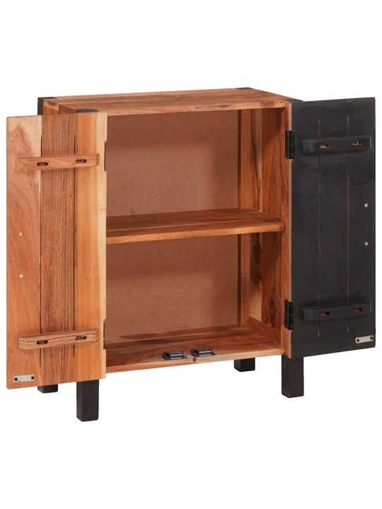 Puse 3 pcs brūna 55 x 30 x 75 cm akācijas masīvkoks
