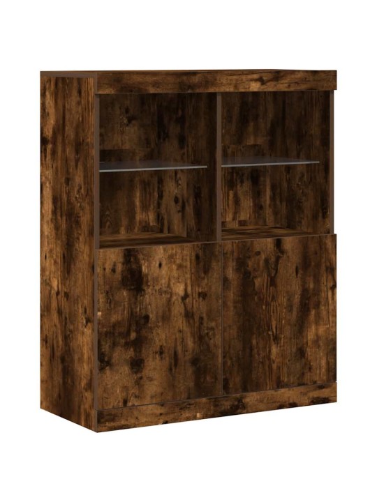 Kumode, ozolkoka krāsa, 81x37x100 cm, inženierijas koks