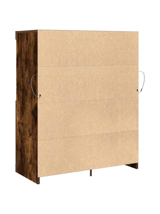 Kumode, ozolkoka krāsa, 81x37x100 cm, inženierijas koks
