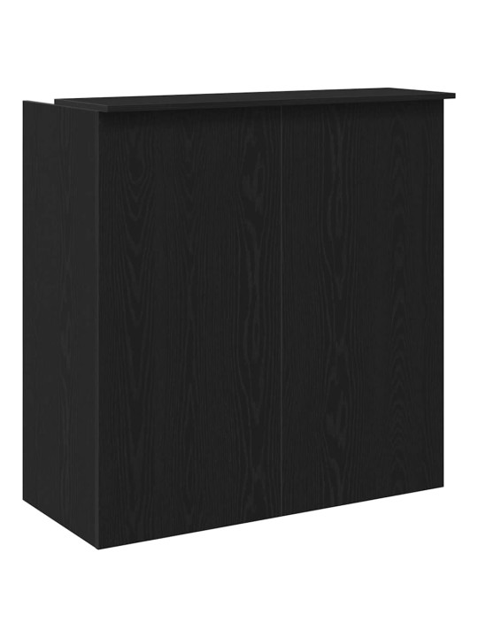 Reģistratūra, melns ozols, 100x50x103,5 cm, inženierijas koks