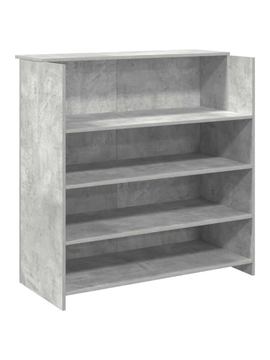 Reģistratūra, betona pelēks, 100x50x103,5 cm, inženierijas koks
