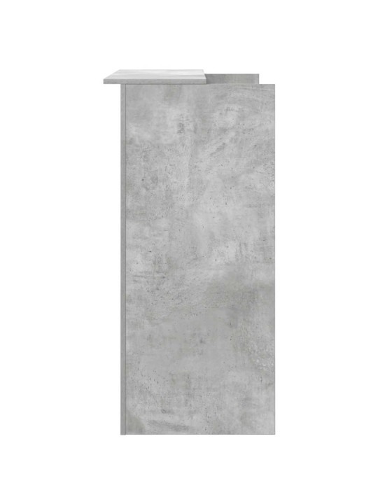 Reģistratūra, betona pelēks, 100x50x103,5 cm, inženierijas koks