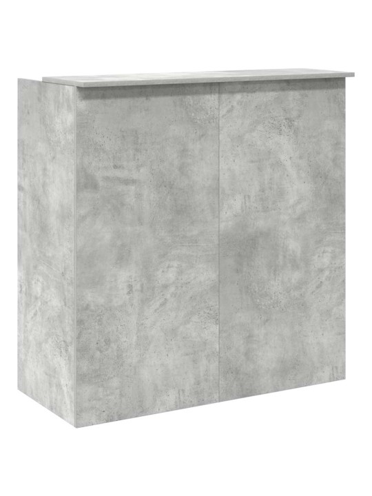 Reģistratūra, betona pelēks, 100x50x103,5 cm, inženierijas koks