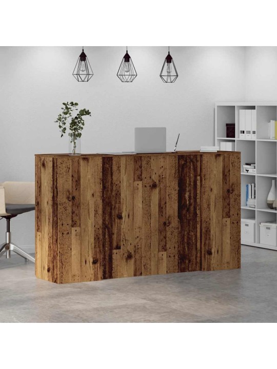Reģistratūra, veca koka, 180x50x103,5 cm, inženierijas koks
