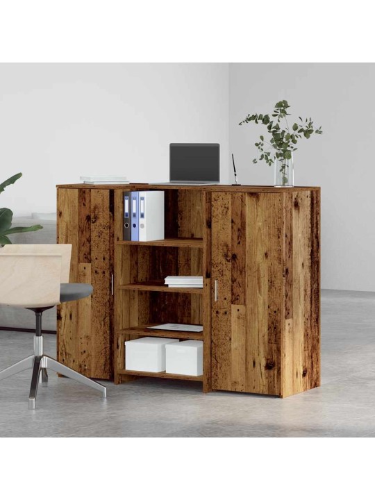Reģistratūra, veca koka, 135x50x103,5 cm, inženierijas koks